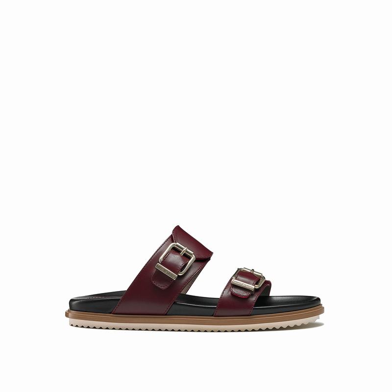 Russell & Bromley Island Two Buckle Sandals Women's Red [JFX3110EB]